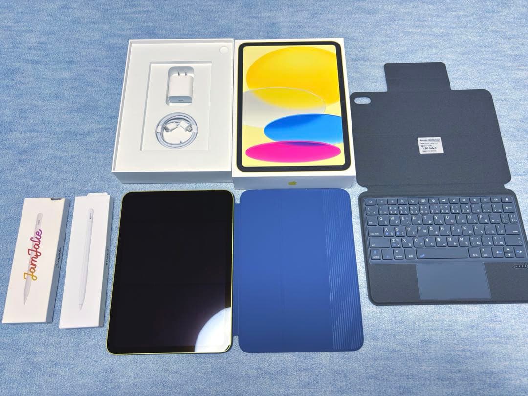 超美品iPad 第10世代 フルセット64GB&Pencil(USB-C)