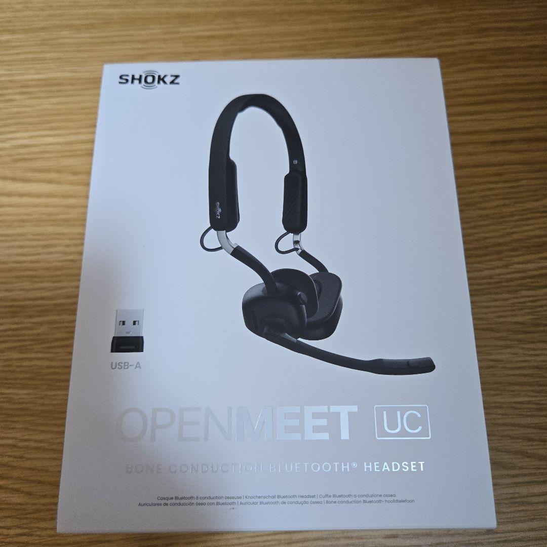 SHOKZ OPENMEET UC ワイヤレスヘッドセット