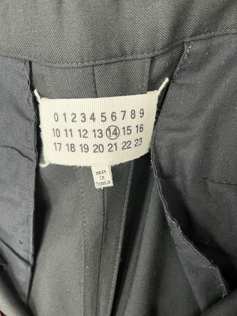 メゾンマルジェラ スラックス DRAWSTRING TROUSER