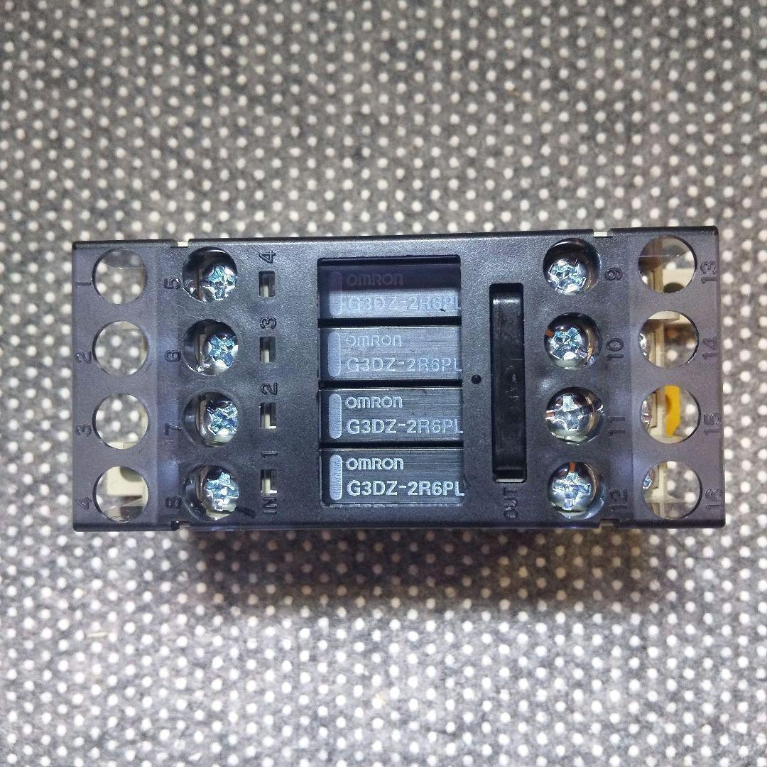 オムロン G3DZ-F4B DC24 ターミナルリレー 7個セット⑦動作確認