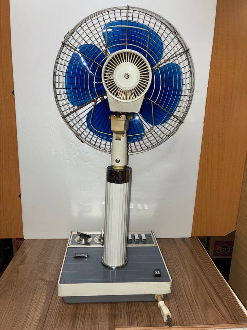 東芝TOSHIBA 扇風機ハンディパックSF-30R 4枚羽根30cm昭和レトロ