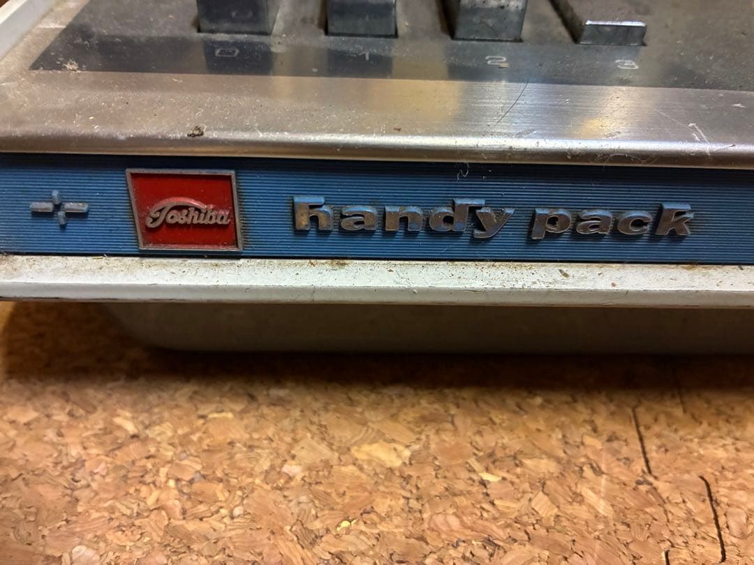 東芝TOSHIBA 扇風機ハンディパックSF-30R 4枚羽根30cm昭和レトロ