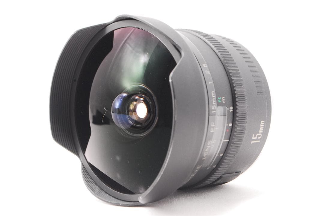 ✨美品✨魚眼レンズ✨Canon FISHEYE EF 15mm F2.8