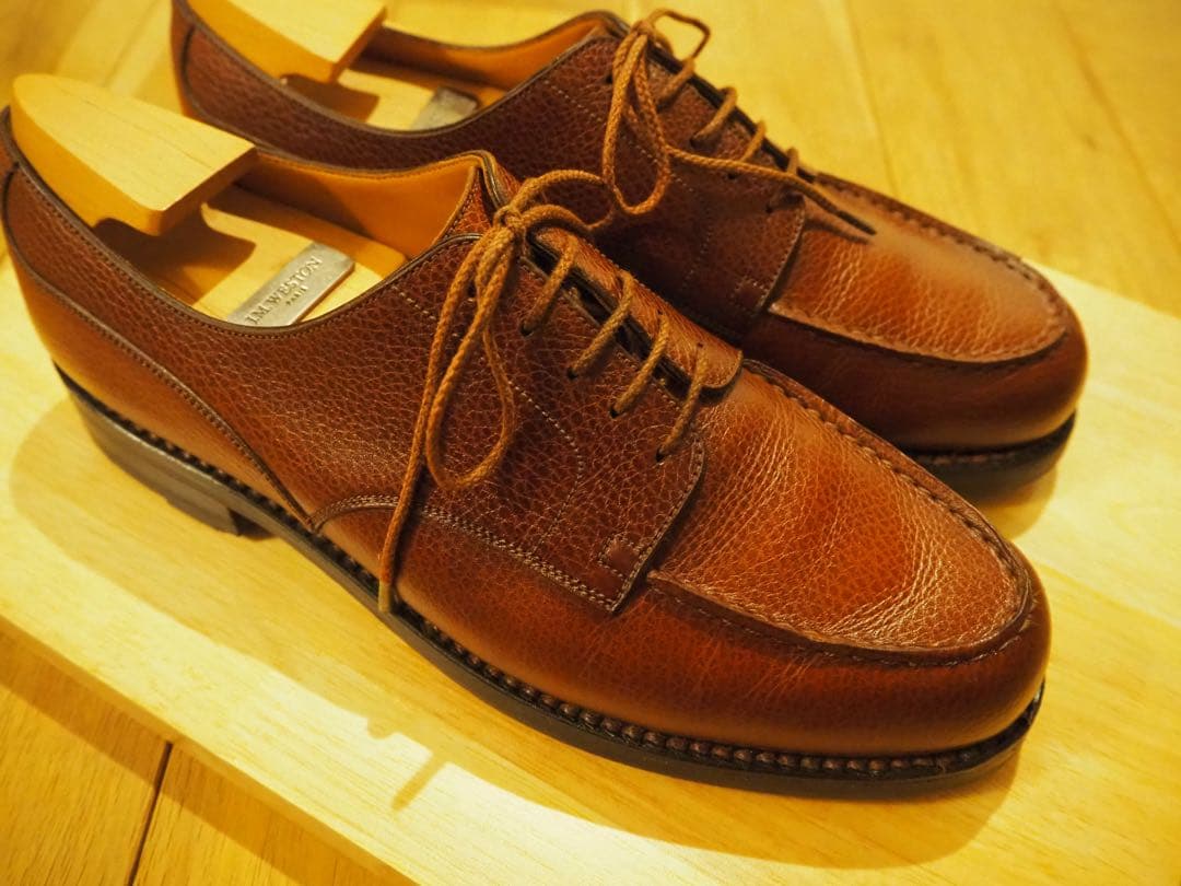 【美品】JM.WESTON GOLF ゴルフ 8D キルト＆純正シューツリー