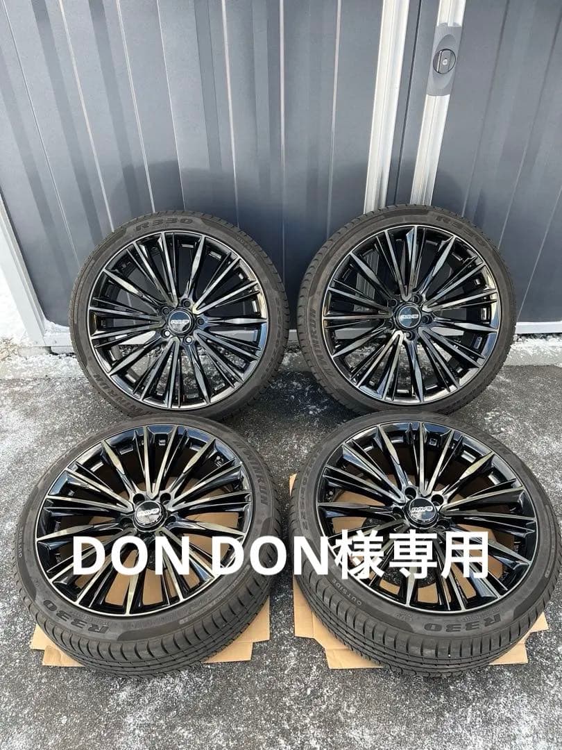 レイズベルサスヴォウジェLIMITEDスモーククリア 19インチ8J +35