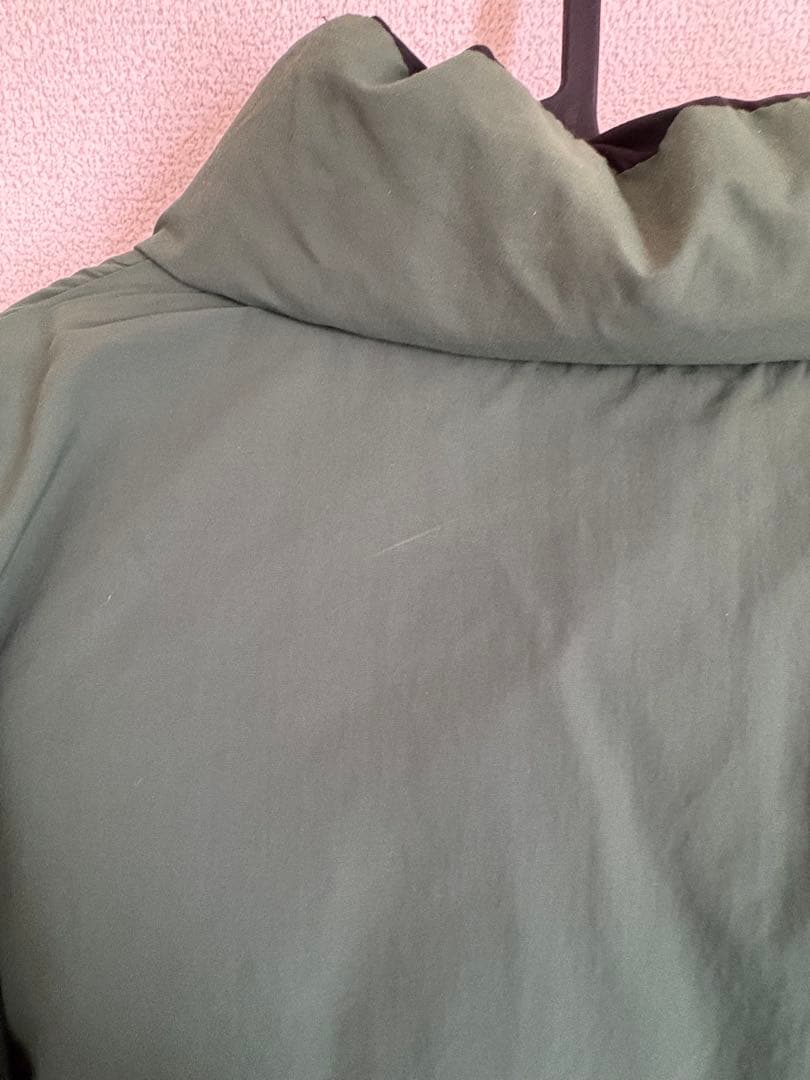 XLARGE リバーシブルダウンジャケット グリーンブラック L