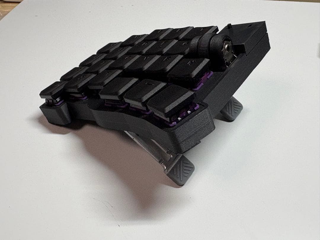 17mm狭ピッチ BT無線KeyballBLE 42keys 完成品