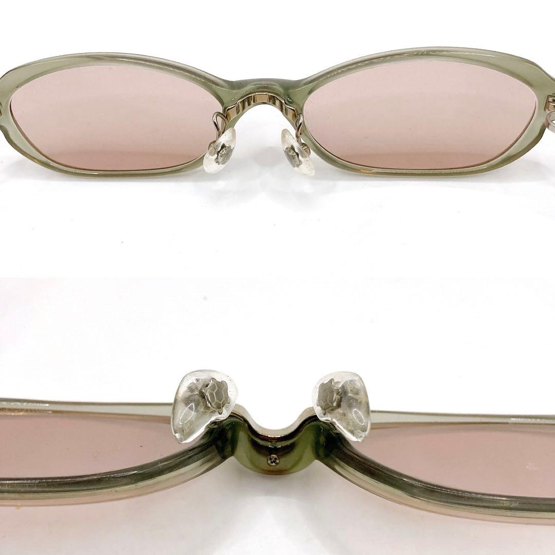 美品✨999.9 NPM-01 7104 フォーナインズ サングラス 度なし