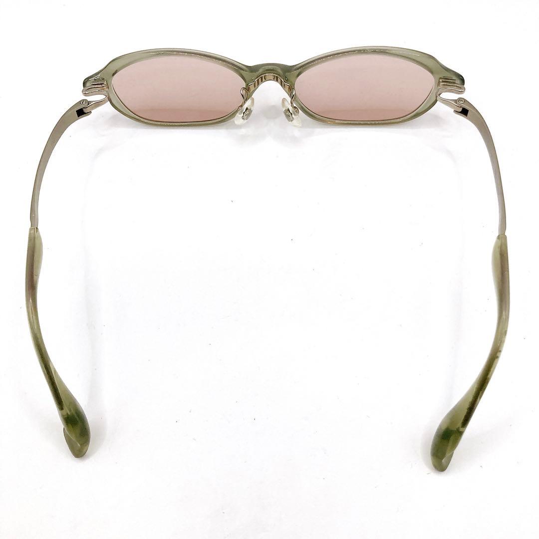 美品✨999.9 NPM-01 7104 フォーナインズ サングラス 度なし