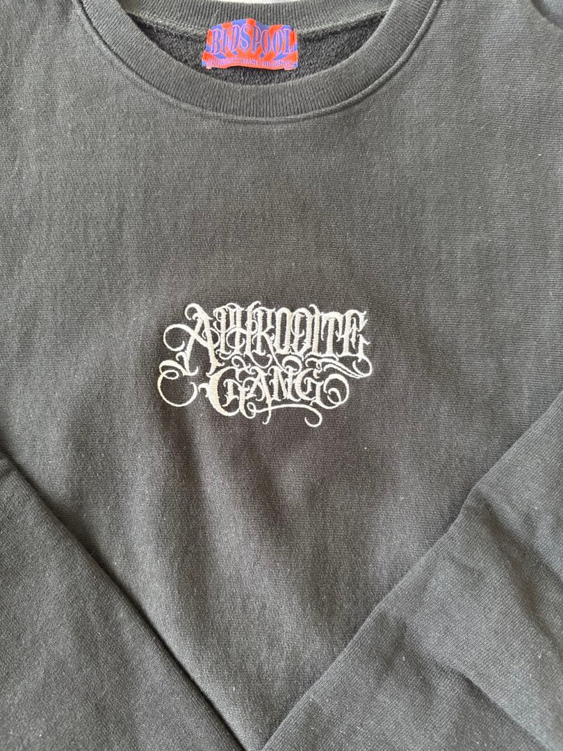 【希少・日本製】BUDSPOOL ブラックトレーナー　スウェット　舐達麻