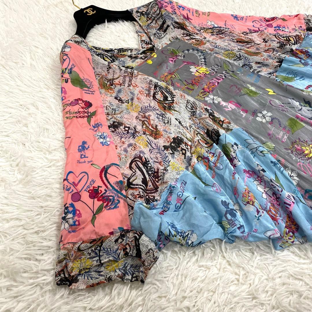 希少✨ヴィヴィアンウエストウッド ポンチョ風 ドルマン プルオーバー　ブラウス