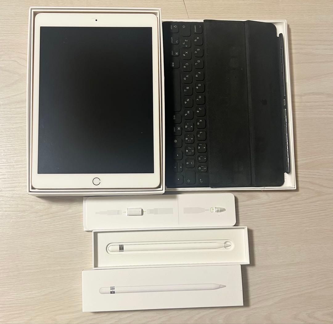 iPad 第7世代 128GB + Apple Pencil + キーボード
