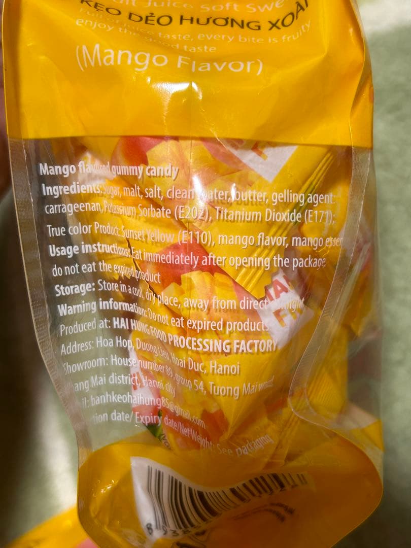 現地購入品⭐︎マンゴーグミ⭐︎Mixグミおまとめ8点セット