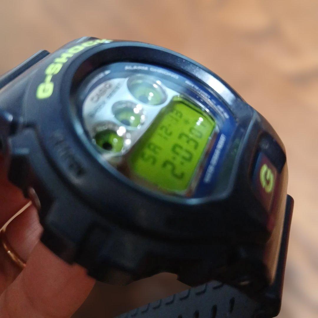 【12/6電池交換済み】CASIO G-SHOCK DW-6900SB希少カラー