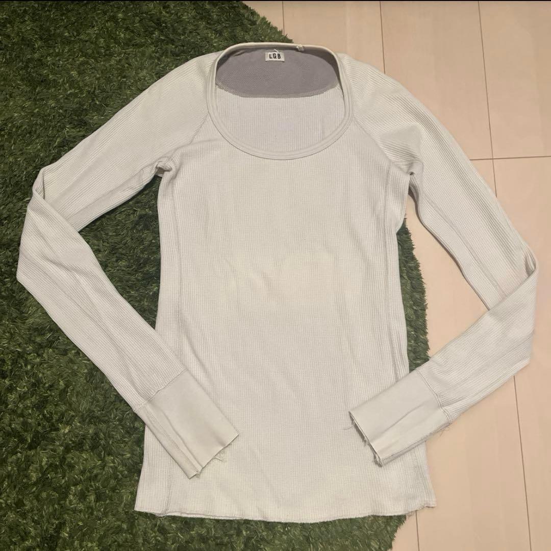 LGB archive 長袖 ワッフル生地