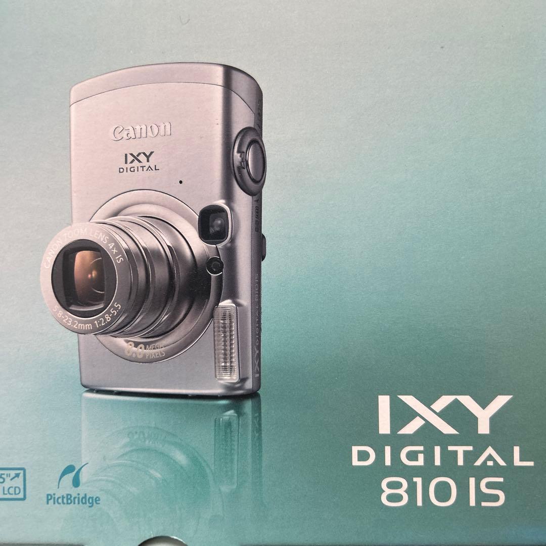 Canon IXY DIGITAL 810 IS シルバー