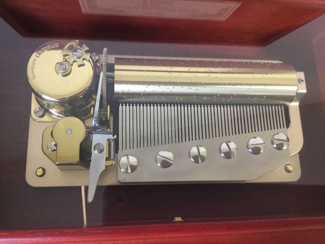 雨に濡れても　ムーンリバー　オルフェウス オルゴール 50弁