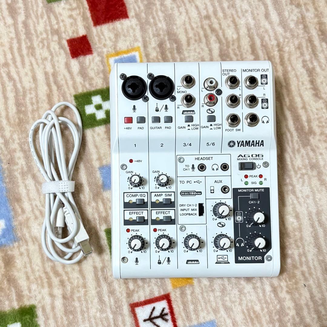 YAMAHA AG06 オーディオインターフェース