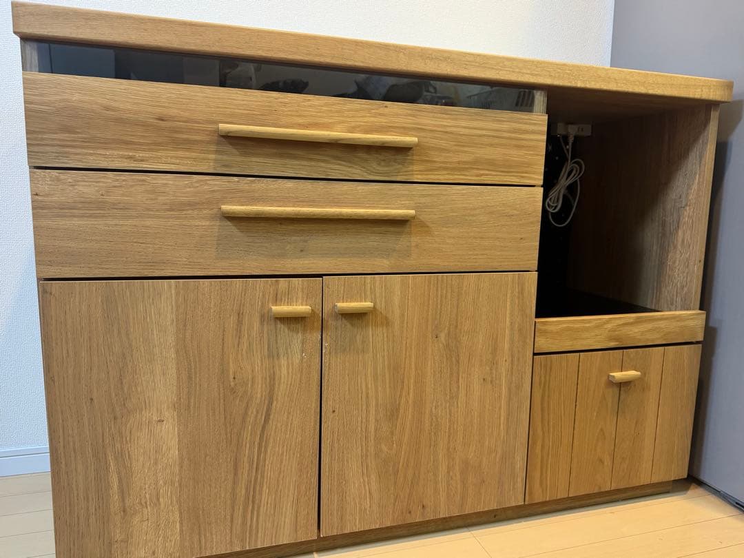 【11/20まで引越セール】pecha! 　キッチン収納棚120cm東馬