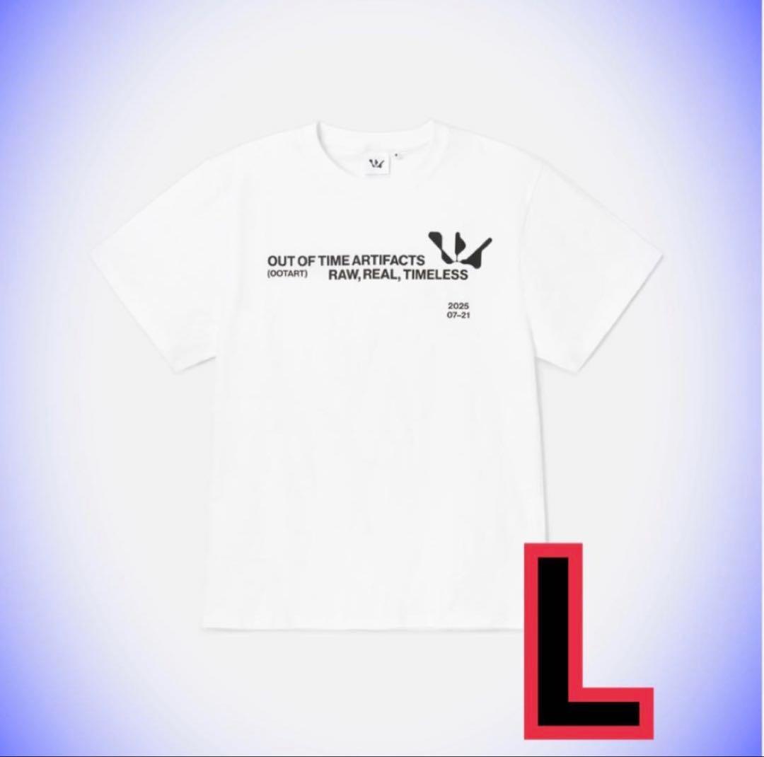 WOODZ Tシャツ　SLOGAN LOGO Lサイズ　ポップアップ　スンヨン