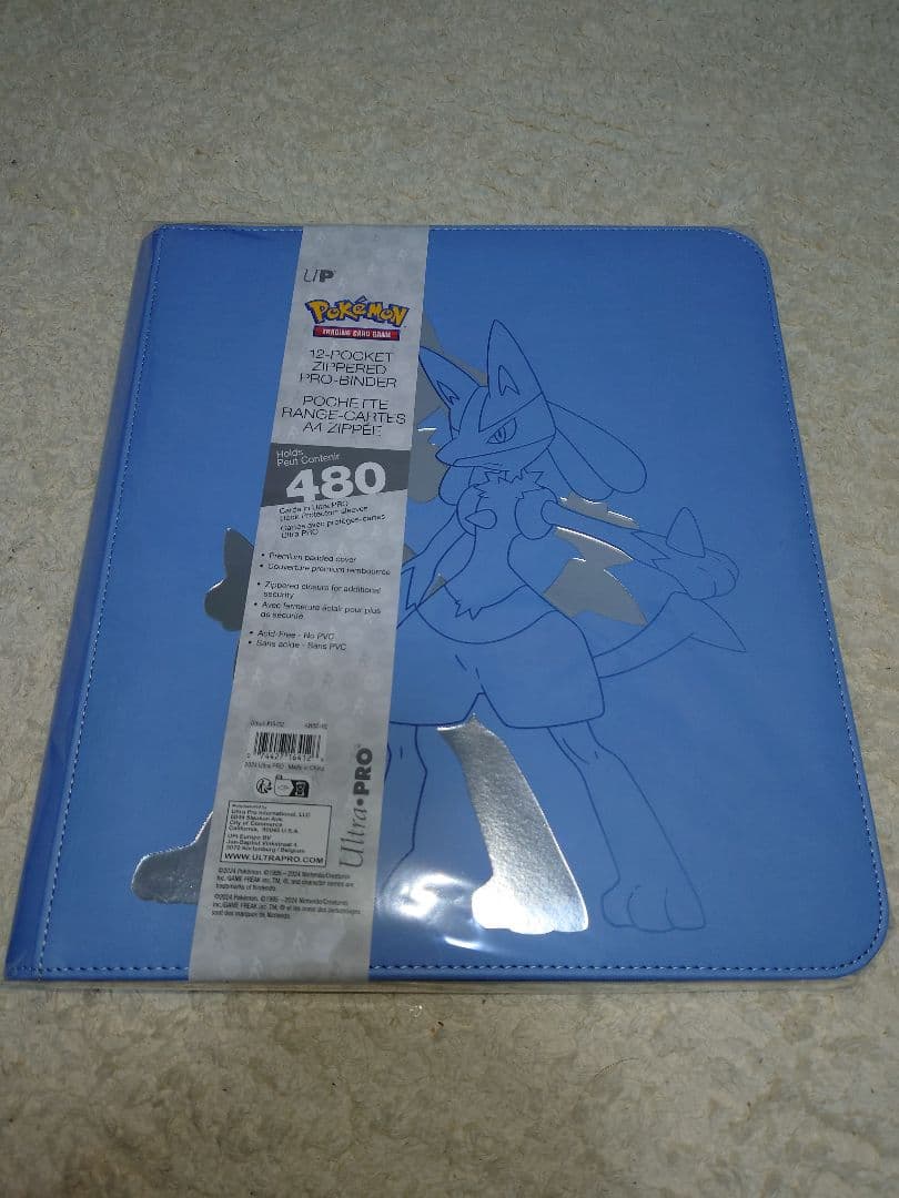 【海外版】ウルトラプロ ポケモン ルカリオ プロバインダー 12ポケット