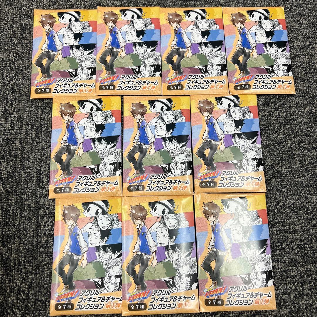 アクリルフィギュア&チャームコレクション、第一弾　10点セット