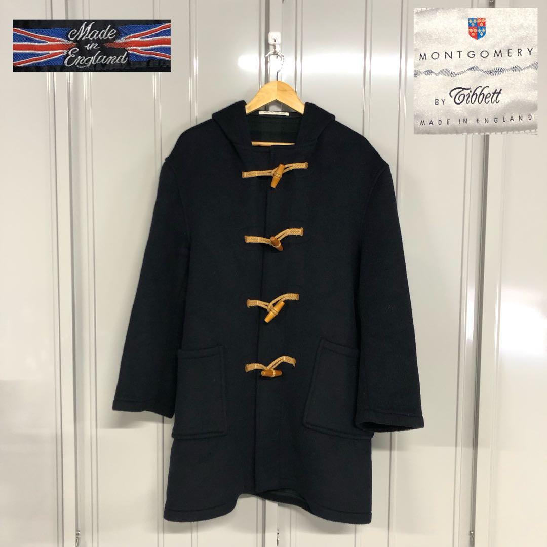 Ｍｏｎｔｇｏｍｅｒｙ　イングランド製　ダッフルコート　ネイビー　コート