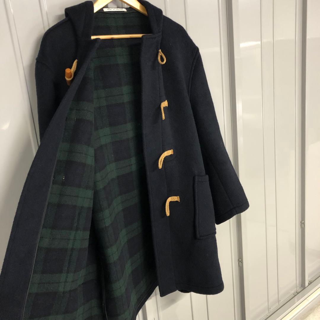 Ｍｏｎｔｇｏｍｅｒｙ　イングランド製　ダッフルコート　ネイビー　コート