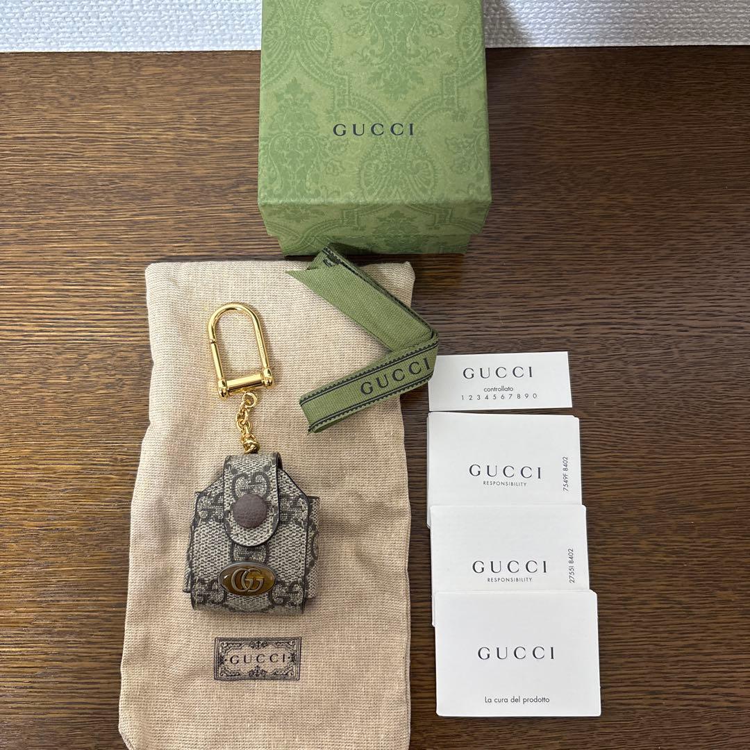 《未使用》GUCCI／オフィディアGG AirPodsケース