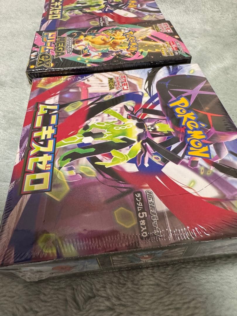 ポケカ　シュリンク付き　ムニキスゼロ MEGAドリームex 3BOX 未開封
