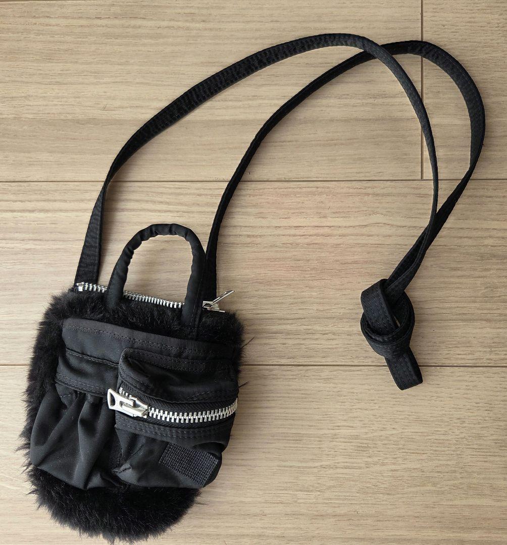 s*e様 sacai x PORTER スモールポケットバッグ黒