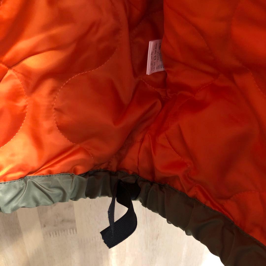 ヒューストン ミリタリー スモックパーカー ジャケット 中綿入り XL オリーブ