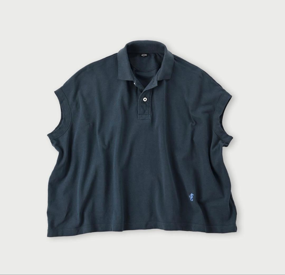 45R カノコのMキャミポロ グリーン