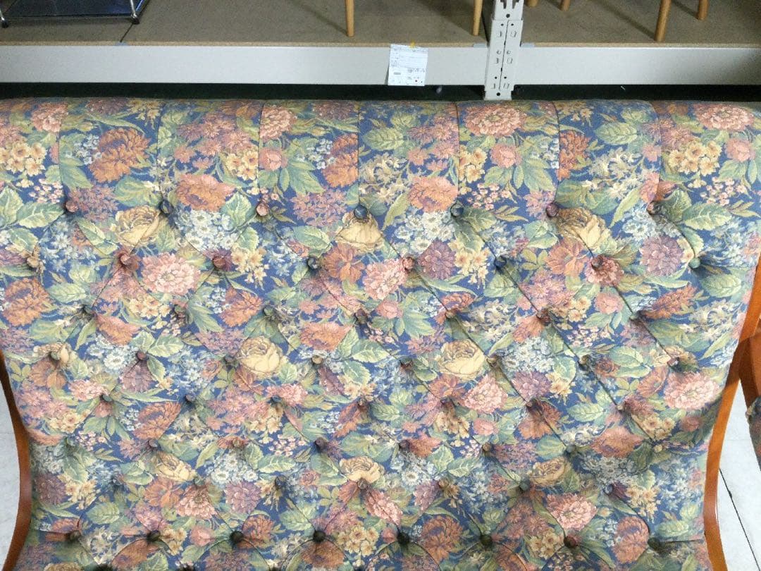 Daniel 横浜ダニエル Boot ブーツ 2人掛けアームチェア　花柄