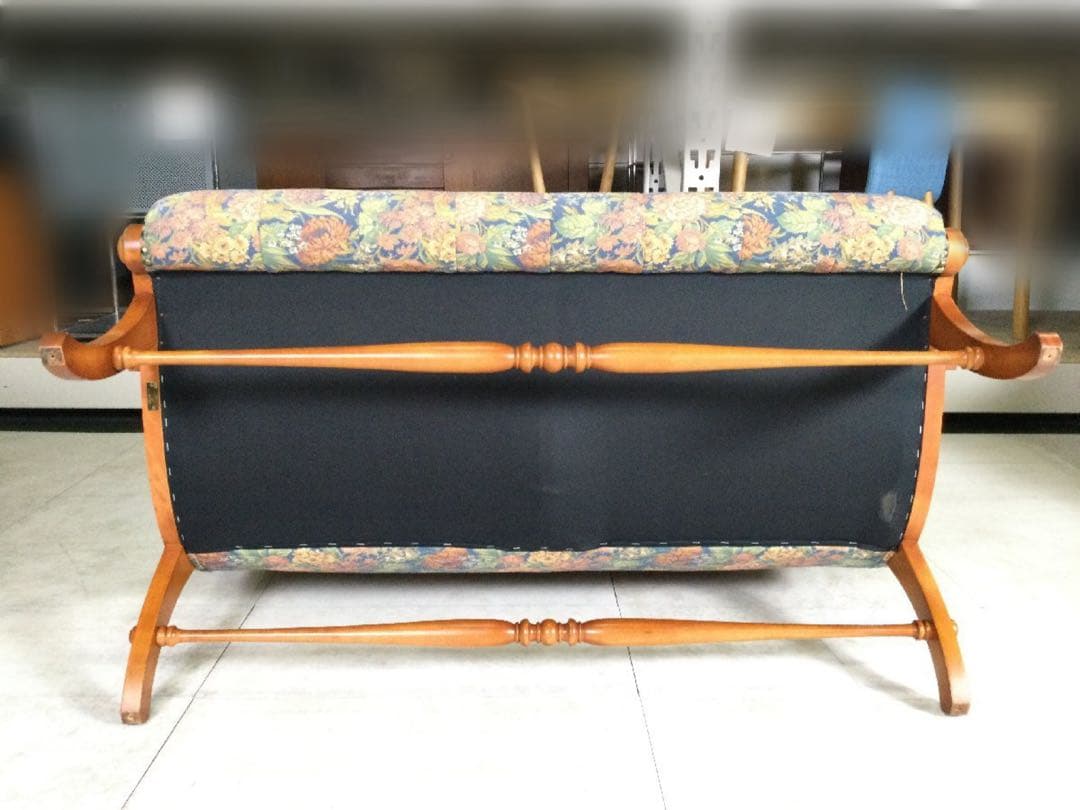 Daniel 横浜ダニエル Boot ブーツ 2人掛けアームチェア　花柄