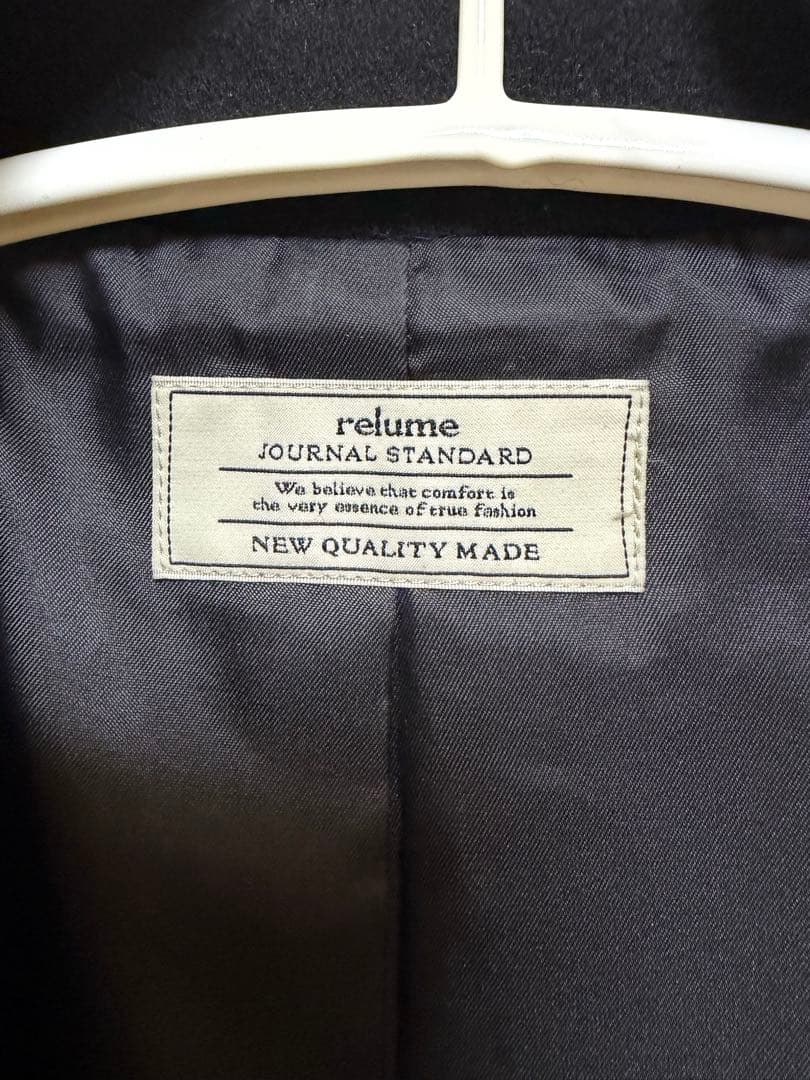 尾州ウールモッサWブレストハーフコートM JOURNAL STANDARD