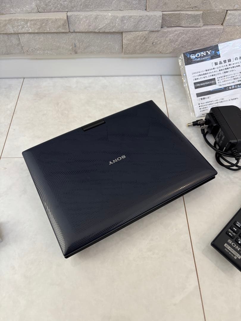 【極美品】SONY ポータブルブルーレイプレーヤー BDP-SX910
