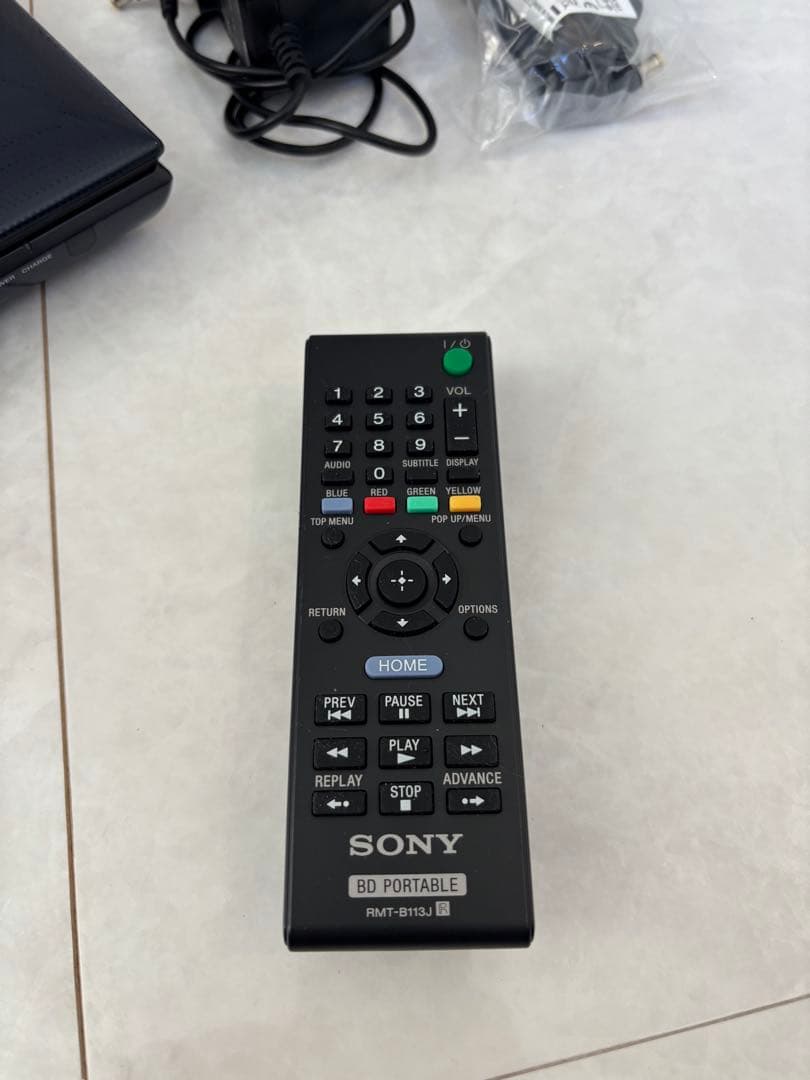 【極美品】SONY ポータブルブルーレイプレーヤー BDP-SX910