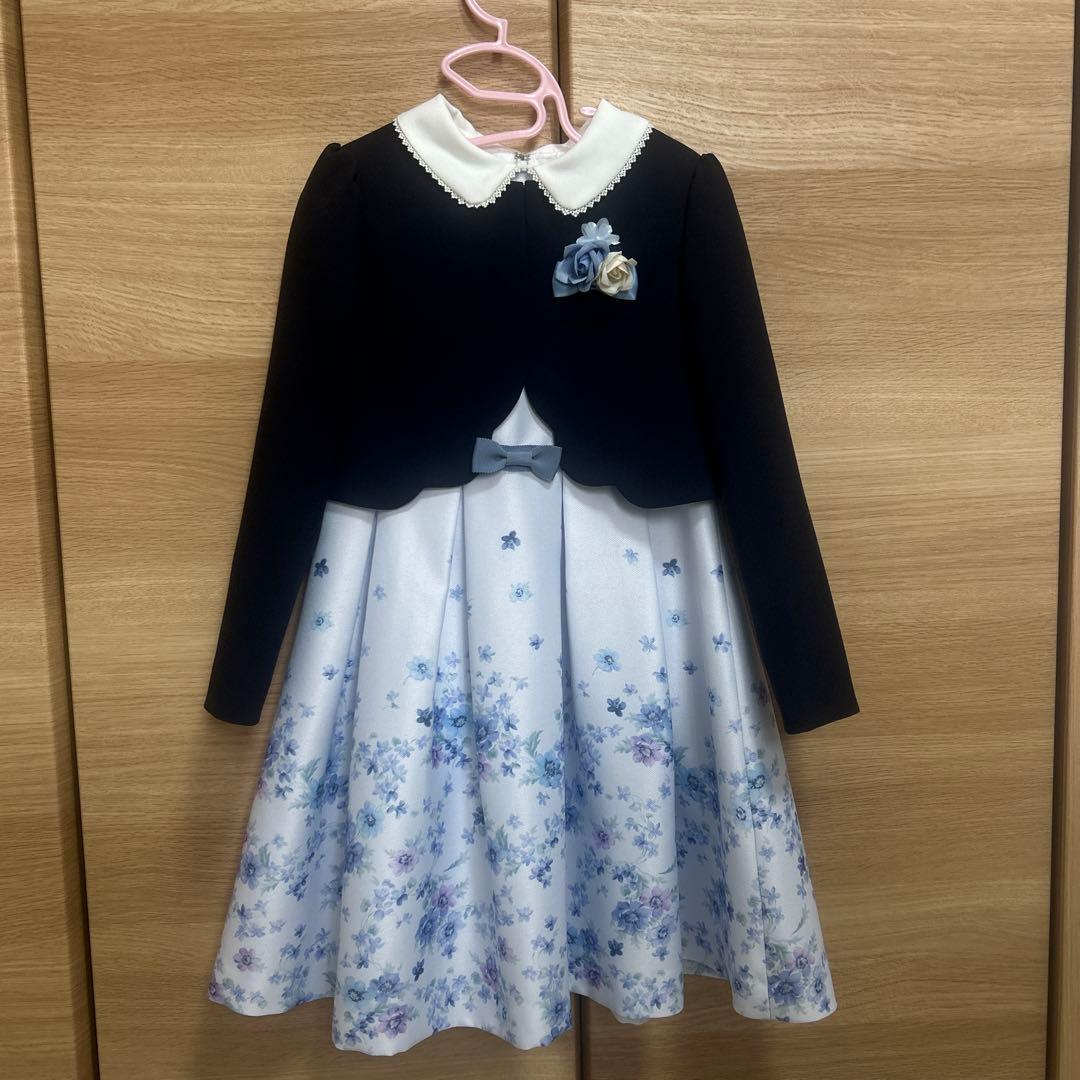 フラワープリントドレス