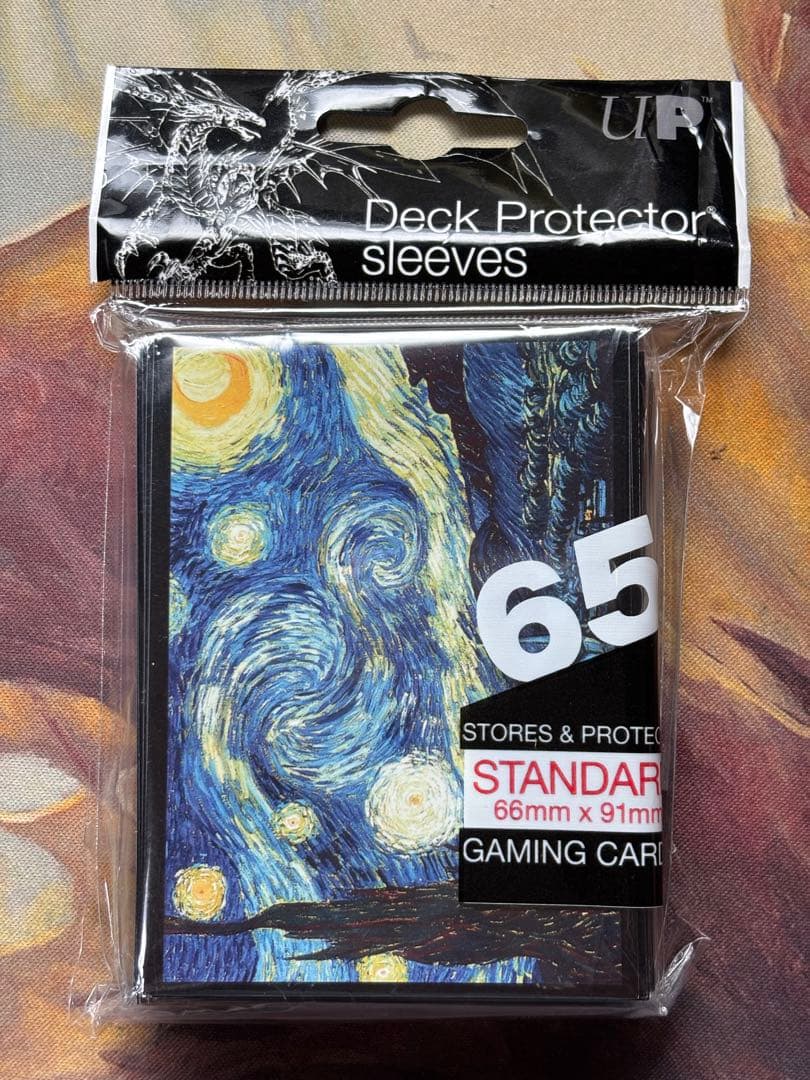 ゴッホ 星月夜 キャラクタースリーブ スリーブ 希少 レア