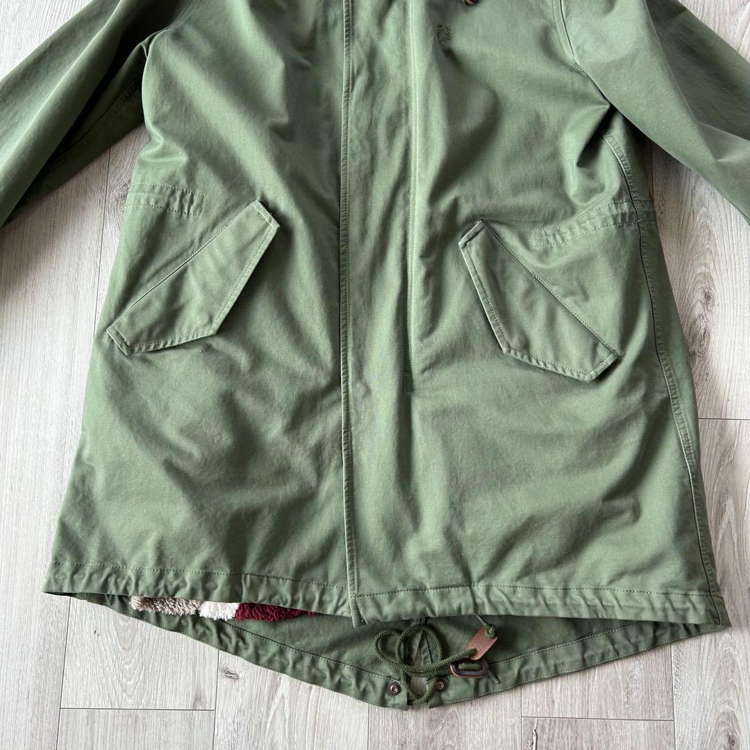 FRED PERRY モッズコート フィッシュテールパーカー XL オリーブ