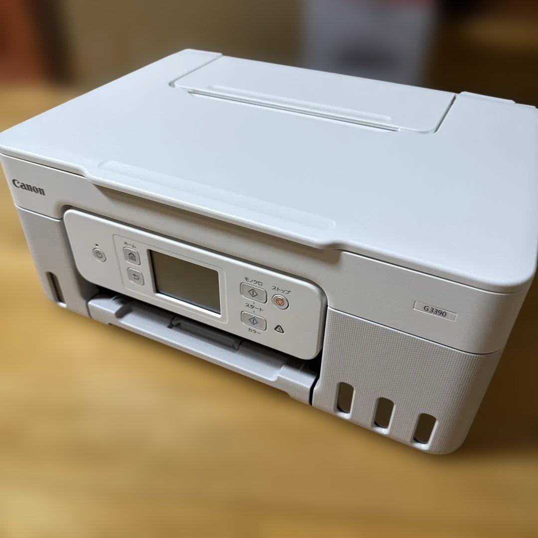 CanonPIXUS G3390 WH ホワイト インクジェットプリンター複合機