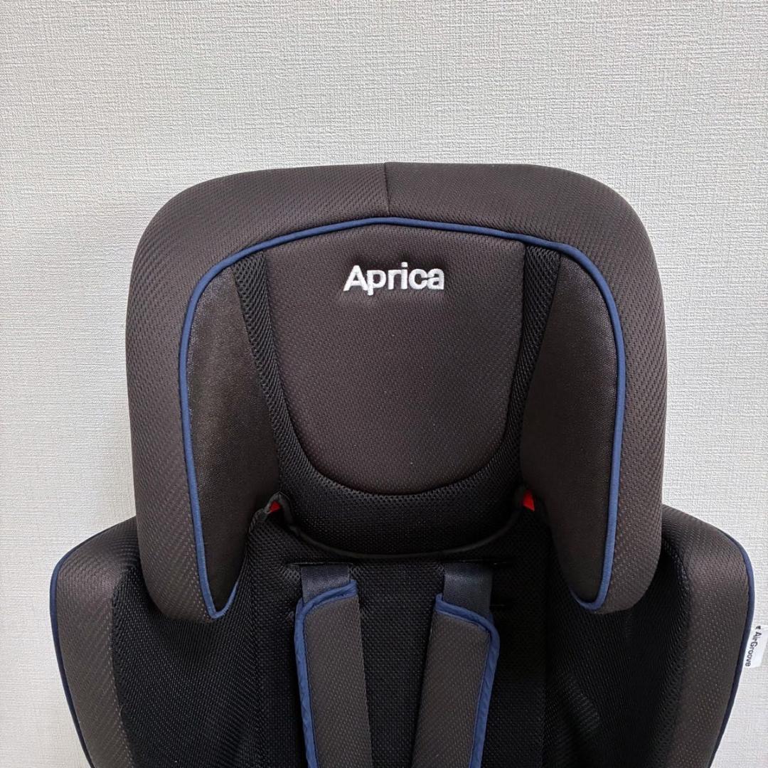 アップリカ エアグルーヴ クールブルー ジュニアシート ホームクリーニング済