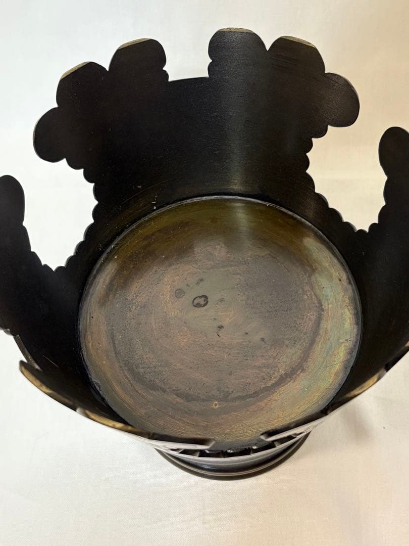 【K-110】池坊　花器　御玄猪　箱なし