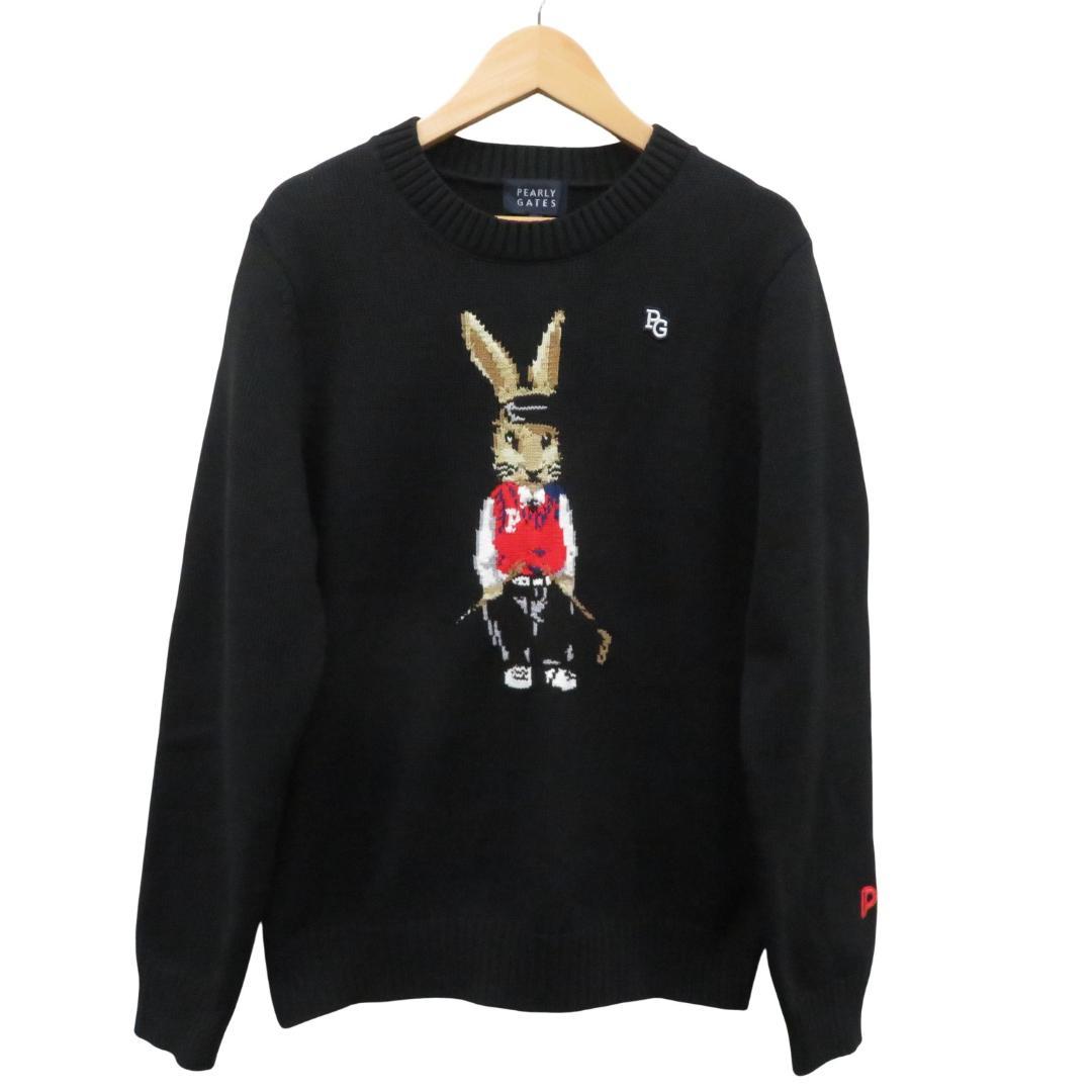【美品】PEARLY GATES ニットセーター 1 非売品 [M7377]