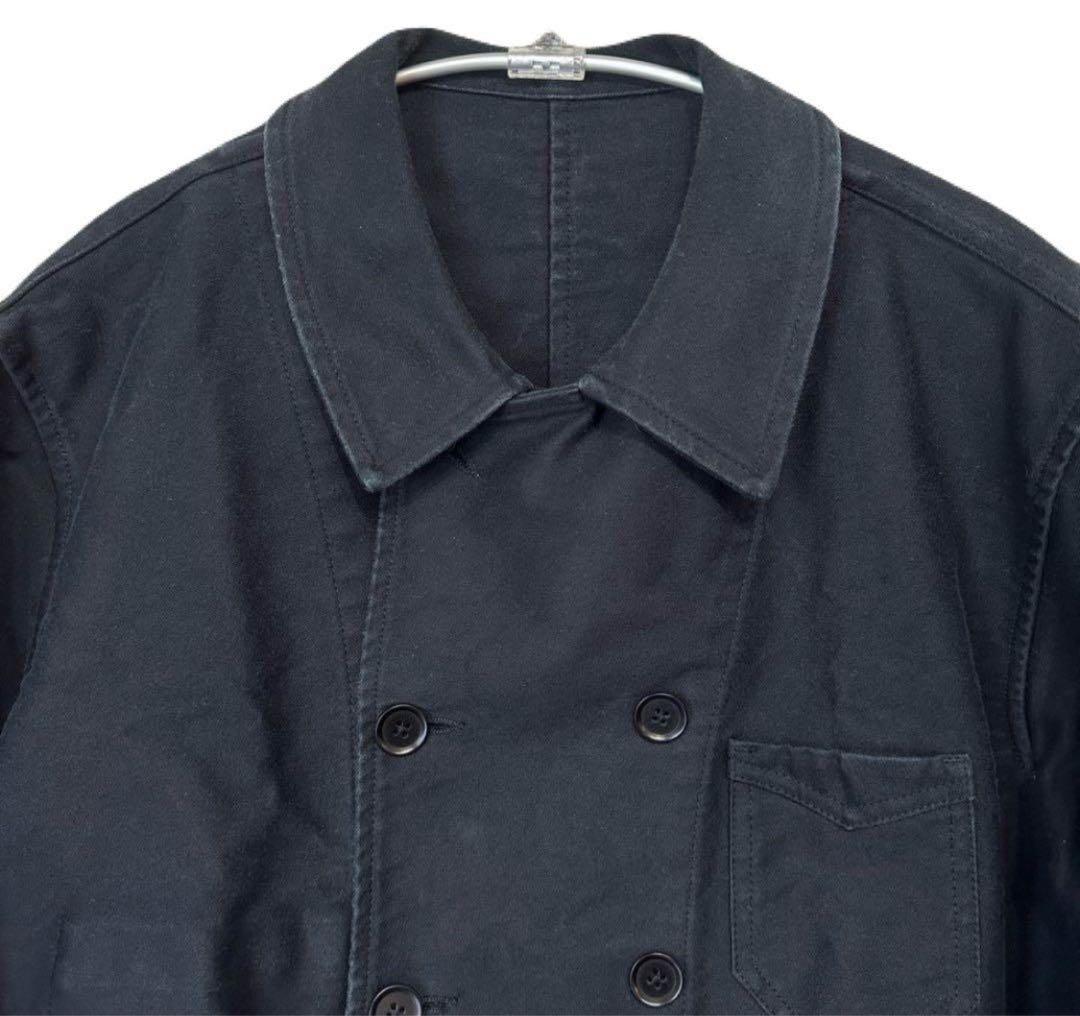 BRUT CLOTHING ダブルブレスト ブラックモールスキン フランス製