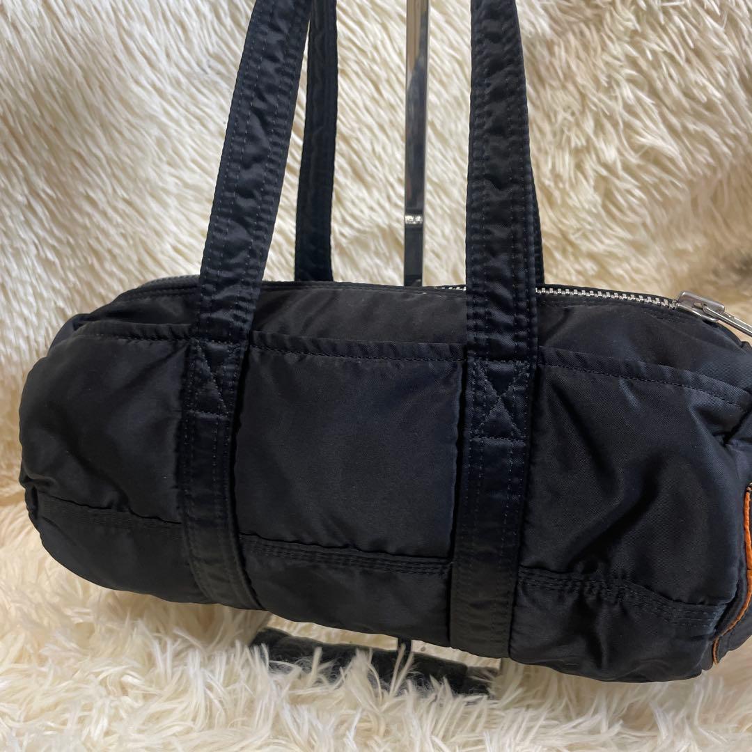 【美品】PORTER ポーター タンカー ミニボストン S ブラック