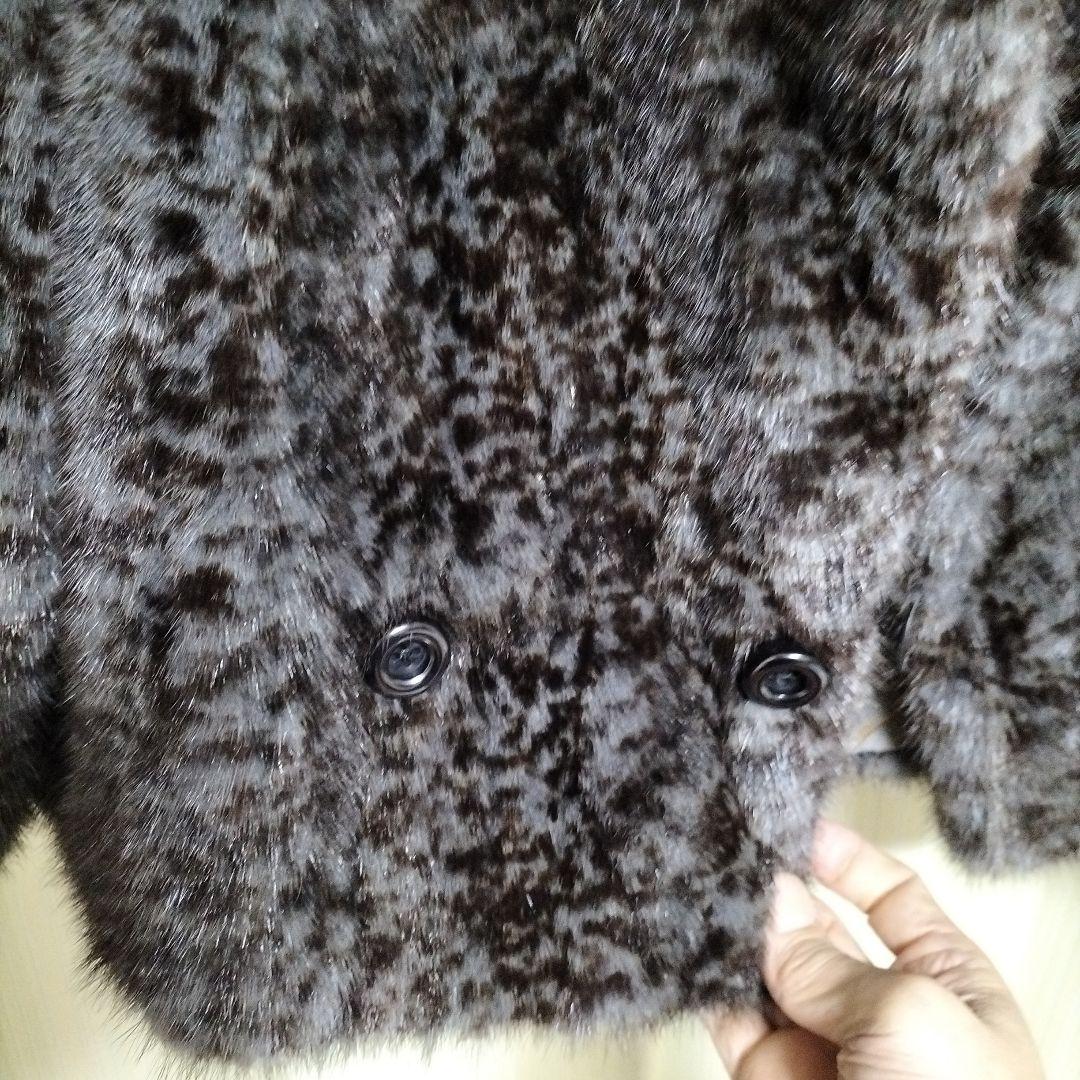 EMBA グレー ファー ジャケット