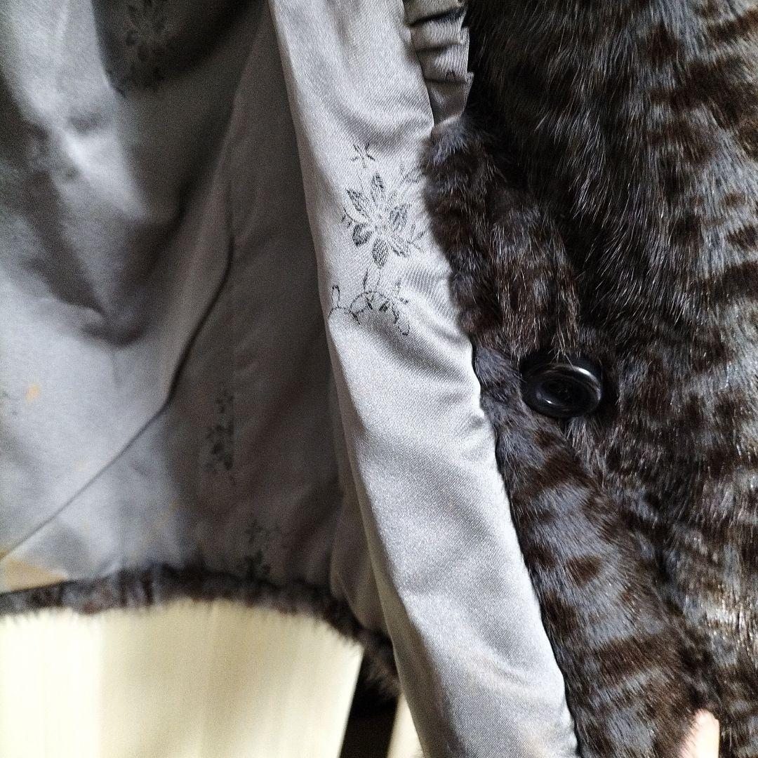 EMBA グレー ファー ジャケット