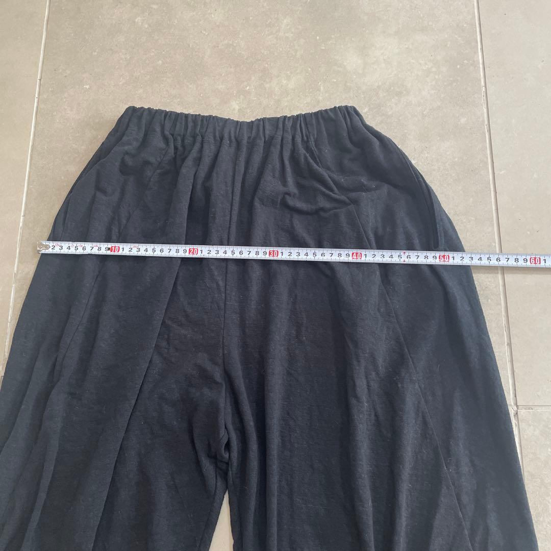 ババグーリ　バルーンパンツ墨色